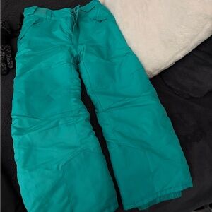 Kids 7/8 All in Motion Kids Turquoise Snow Pants